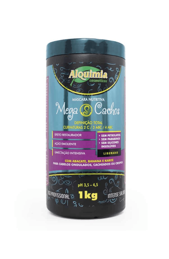 Máscara Nutritiva Mega Cachos 1kg