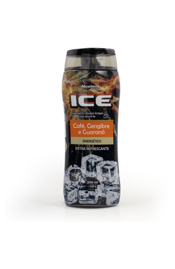 Sabonete Líquido Íntimo ICE com Aroma de Café, Gengibre e Guaraná 200ml